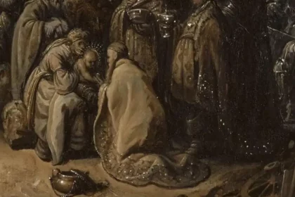 Rembrandt - Adorazione dei magi venduto da Sotheby