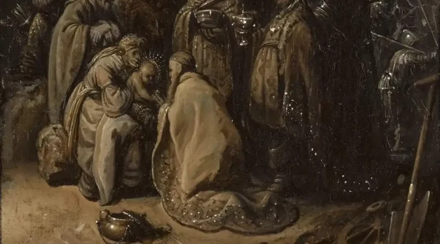 Rembrandt - Adorazione dei magi venduto da Sotheby