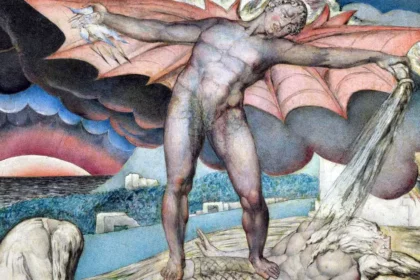 William Blake - Satana punisce Giobbe