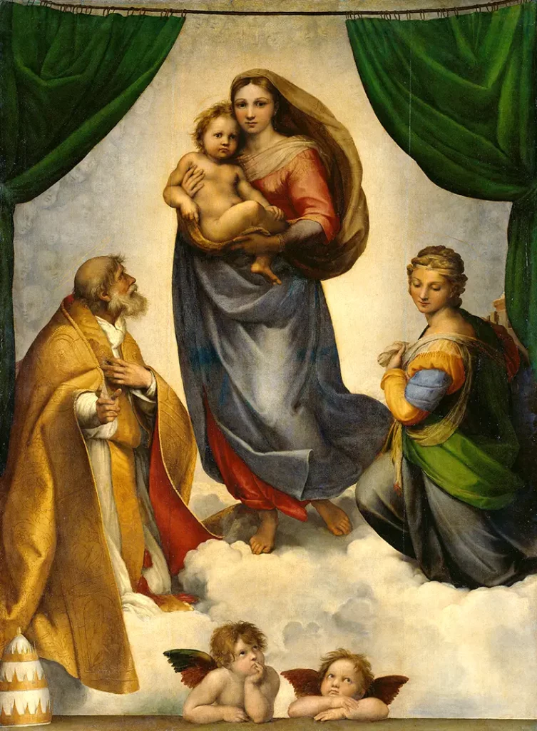 La Madonna Sistina di Raffaello