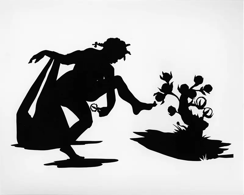 Kara Walker e le silhouette di carta nera